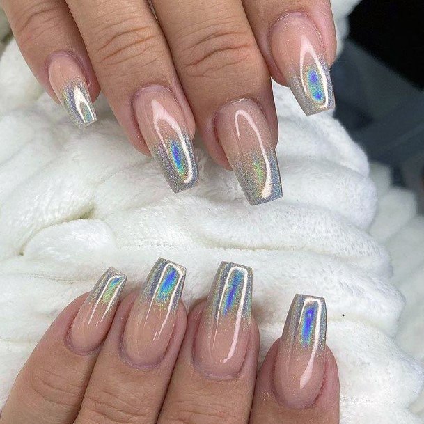 Fingernails Holographic Nail Designs For Women