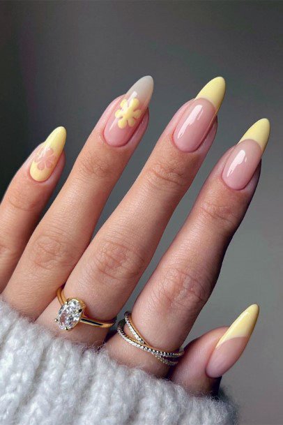 Fingernails Light Yellow Nail Designs For Women