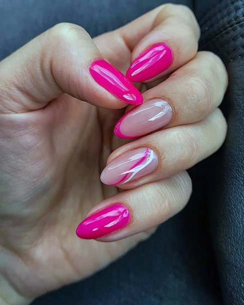 Fingernails Magenta Nail Designs For Women