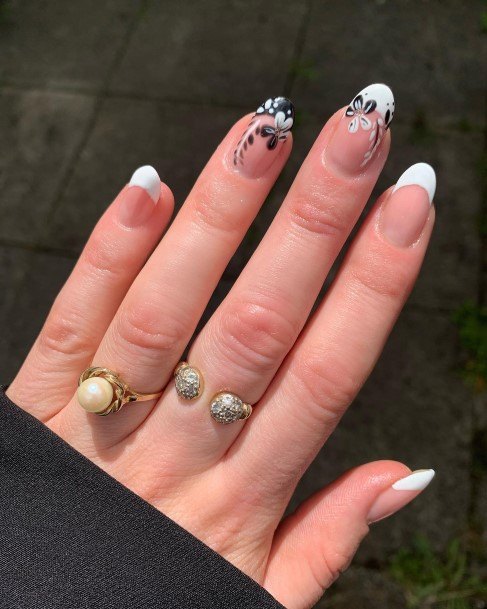 Fingernails Monochrome Nail Designs For Women