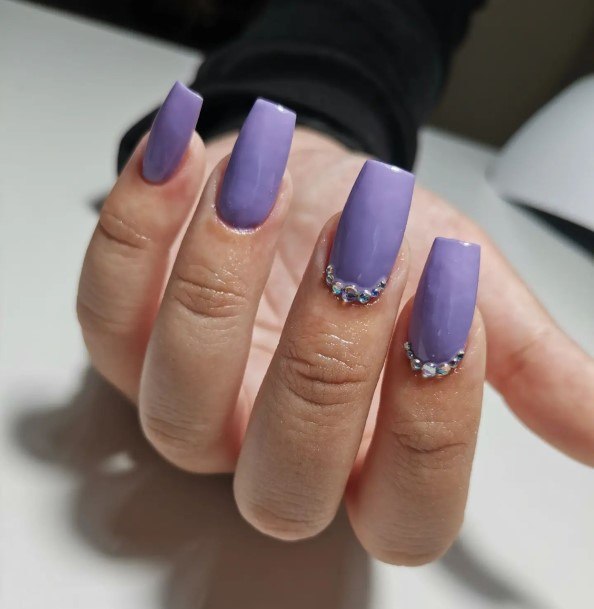 Fingernails Purple Nail Designs For Women