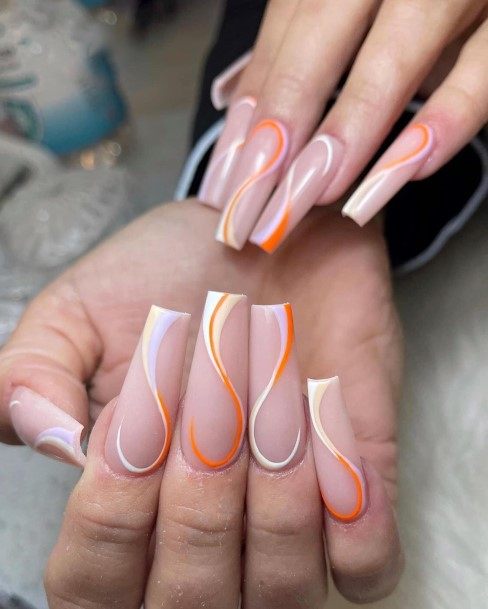 Fingernails Retro Nail Designs For Women