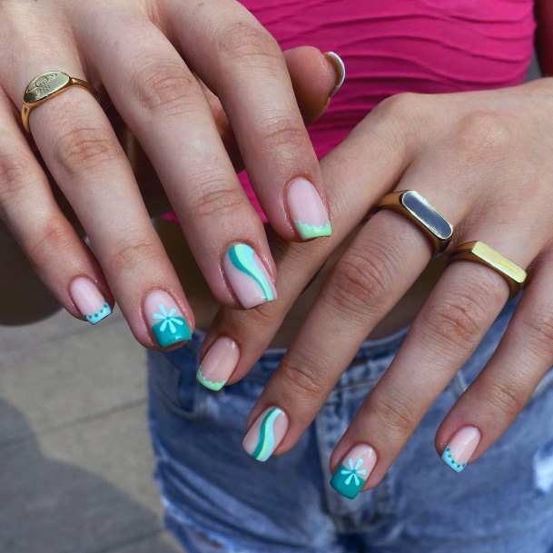 Fingernails Short Summer Nail Designs For Women