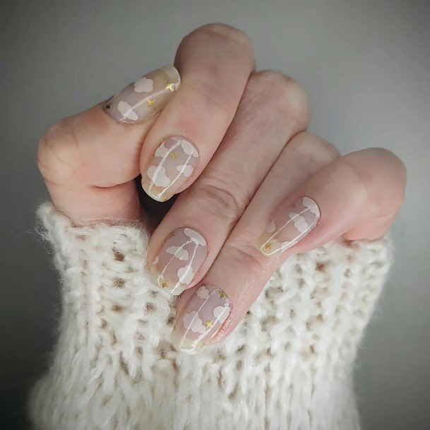 Fingernails Translucent Nail Designs For Women