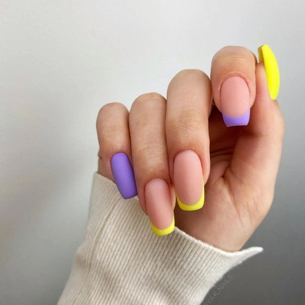 Fingernails Violet Nail Designs For Women