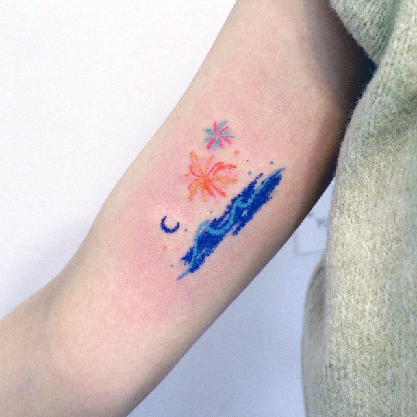 Fireworks Womens Tattoos