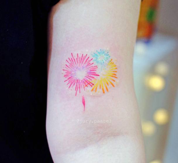 Fireworksic Womens Fireworks Tattoo Designs