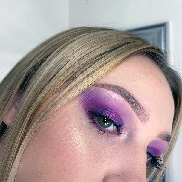 Firmly Pressed Purple Eyeshadow For Girls