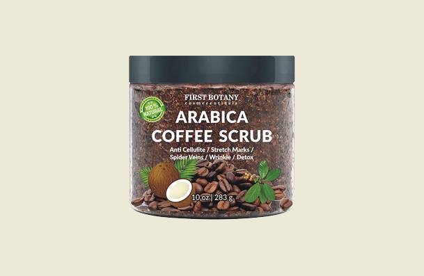 First Botany Cosmeceuticals 100 Natural Arabica Coffee Body Scrub For Women