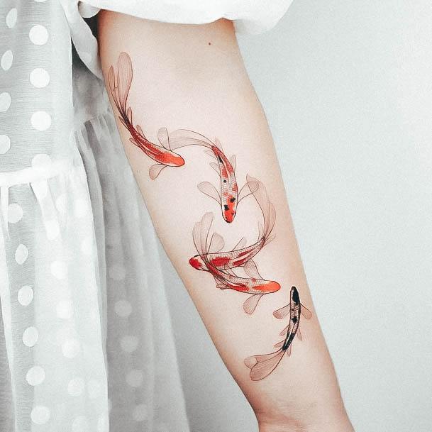 Fish Tattoos Female Design Ideas