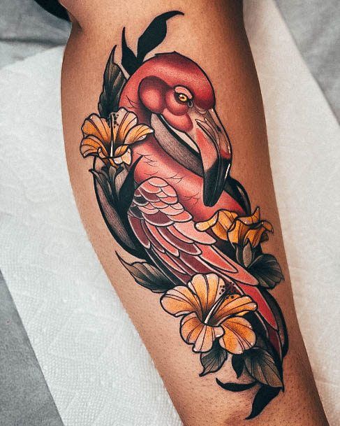 Flamingo Girls Tattoo Ideas