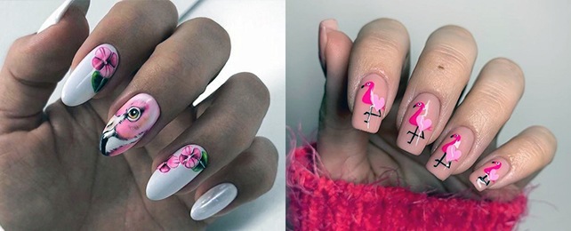 Top 50 Best Flamingo Nails For Women – Hot Pink Manicure Designs