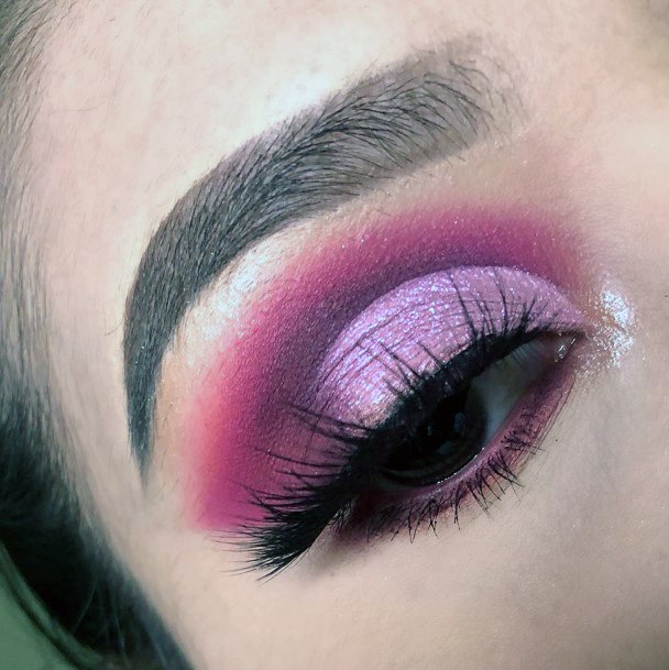 Flamingo Pink Womens Eyeshadow