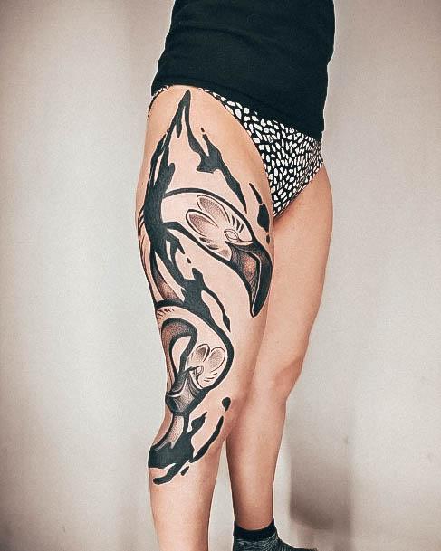 Flamingo Womens Tattoos