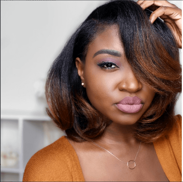 Flat Ironed Thick Bob Natural Hairstyles For Black Women