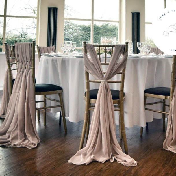 Flattering Chair Curtain Decoration Ideas For Wedding Inspiration