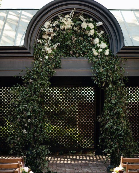 Flattering Nature Greeney Inspiration Wedding Arbor Ideas