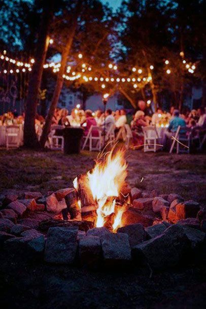 Flawless Bonfire Night Wedding Ideas For Outdoors