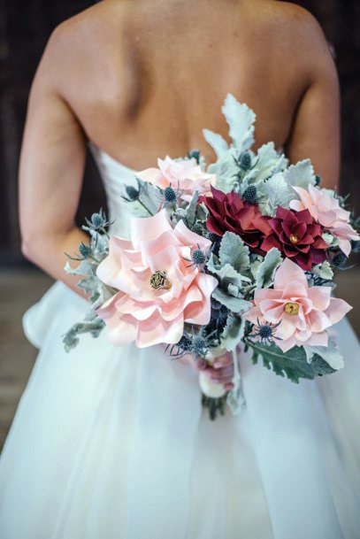 Floral Bouquet Cheap Wedding Decorations