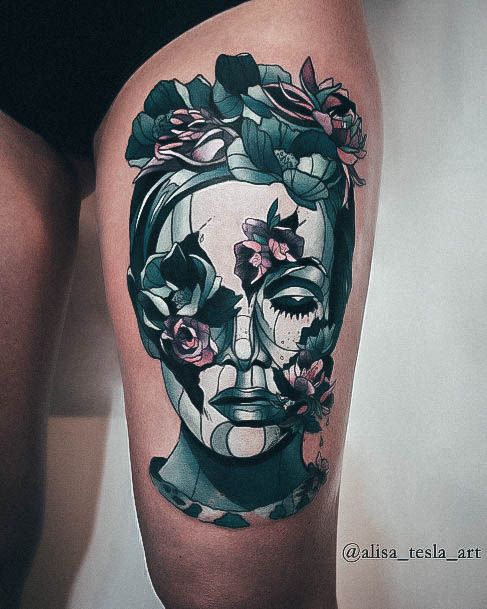 Floral Tattoo Design Inspiration For Women