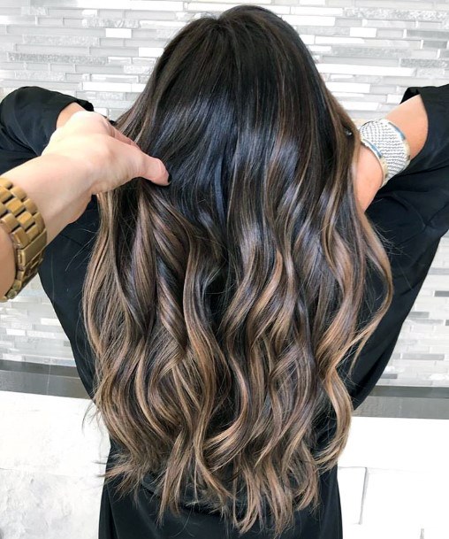 Flowing Hair For Women Balayage