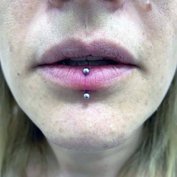 Flurtatious Cute Ashley Lip Body Piercings For Girls