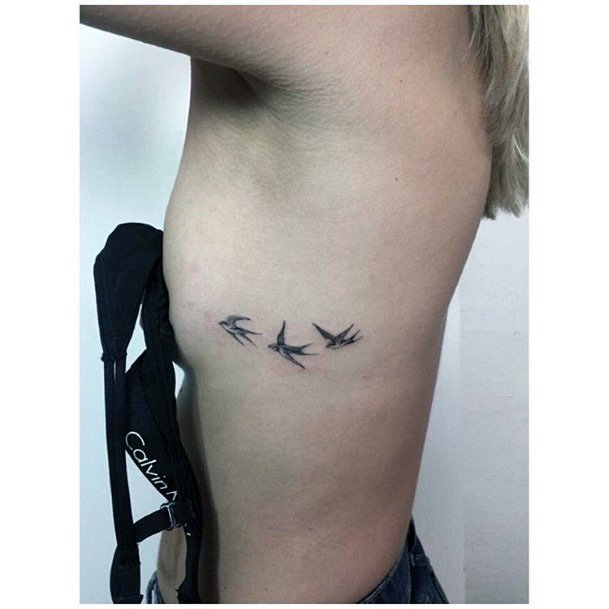 Flying Doves Tattoo Womens Tattoo