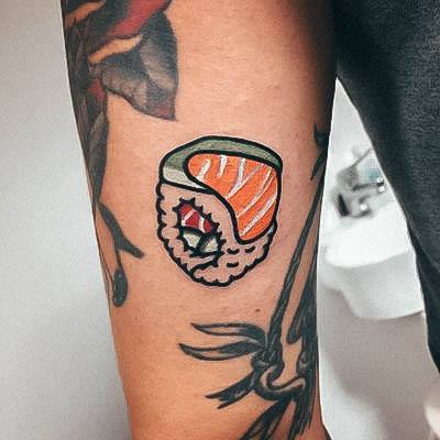 Food Tattoo Feminine Designs