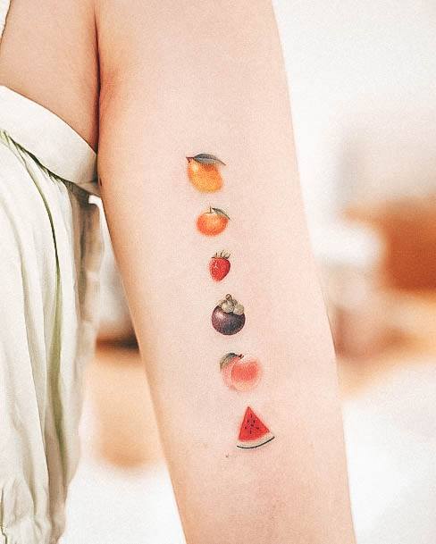 Food Womens Tattoos