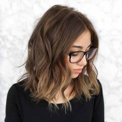 For Thin Hair Medium Layered Hairstyle Women