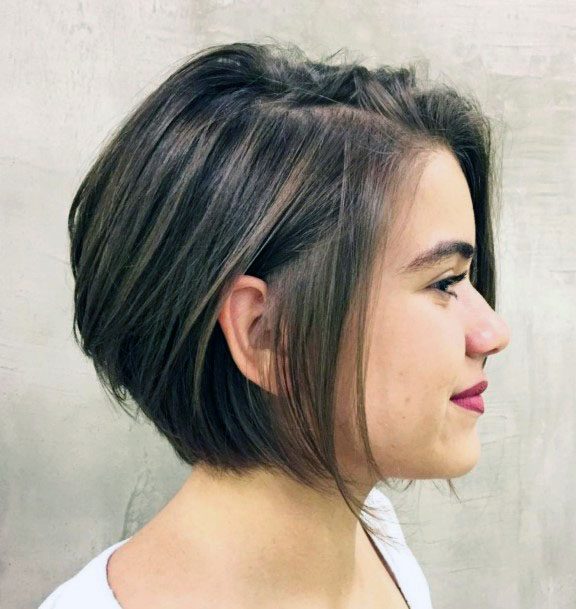 For Women Nice Short Fun Hairstyles Stylish Modern Brunette Hair