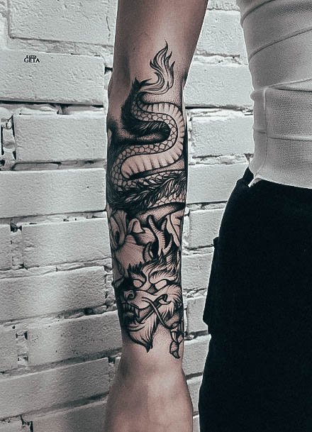 Forearm Womens Tattoo Ideas Japanese