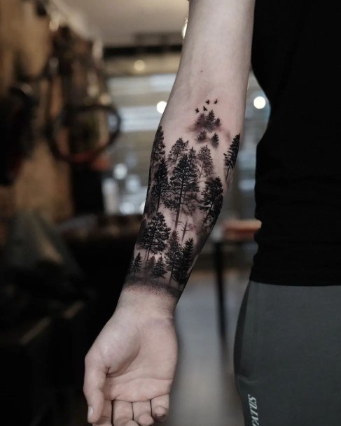 Forest Female Tattoo Designs