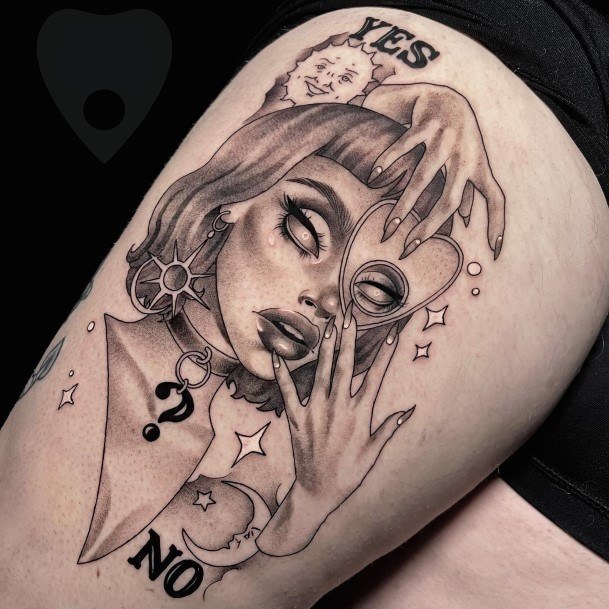 Fortune Teller Tattoo Design Inspiration For Women