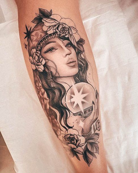 Fortune Teller Tattoos For Girls