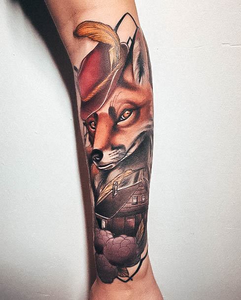 Fox Womens Tattoo Ideas