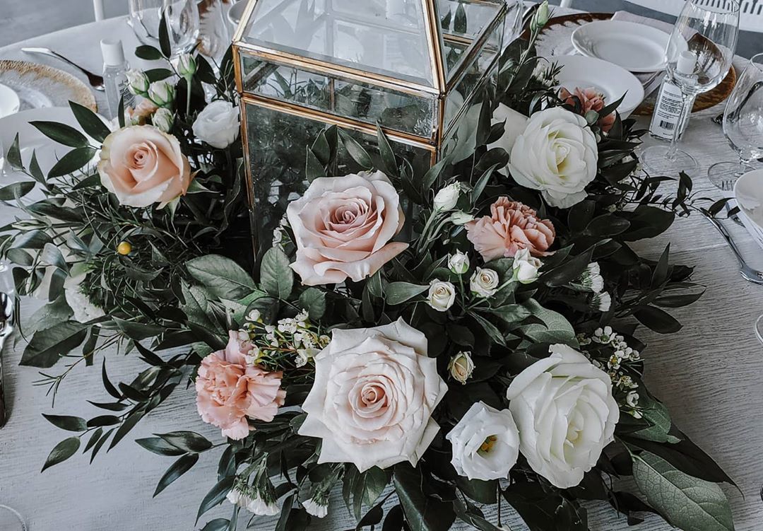 Fragrant White Roses September Wedding Flowers