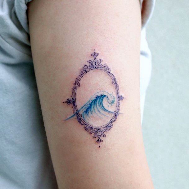 Frame Womens Tattoo Designs