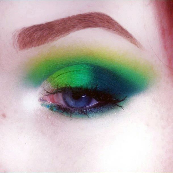 Fresh Green Eyeshadow Women