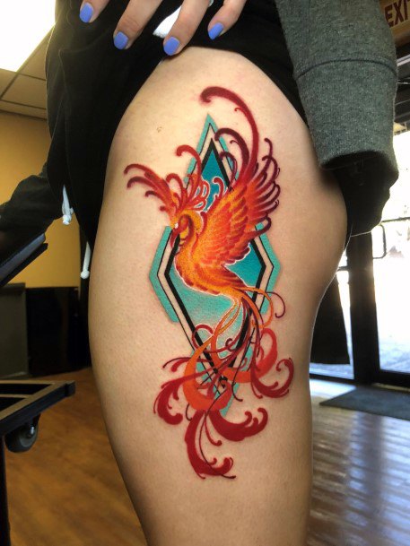 Top 100 Best Phoenix Tattoo Ideas For Women - Mesmerizing Mystical Designs