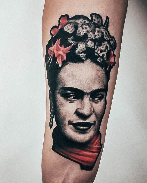 Frida Tattoo Design Inspiration For Women