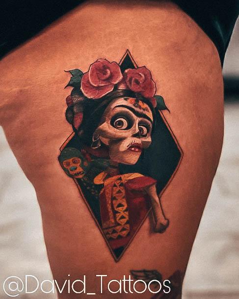 Frida Tattoo Designs For Women