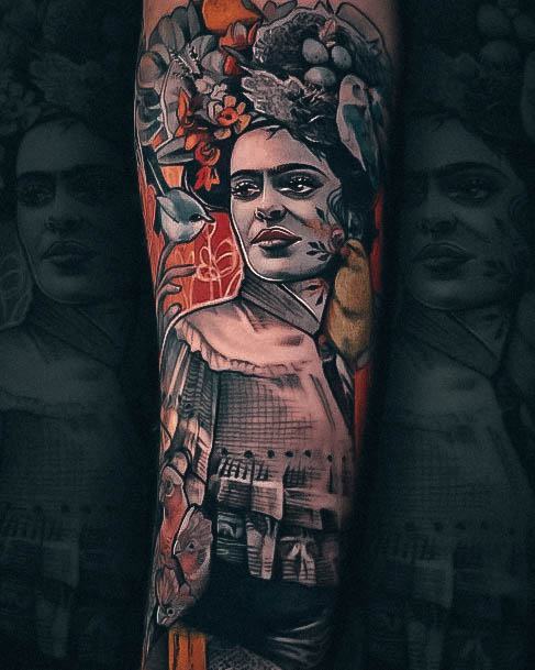 Frida Womens Tattoos Designs