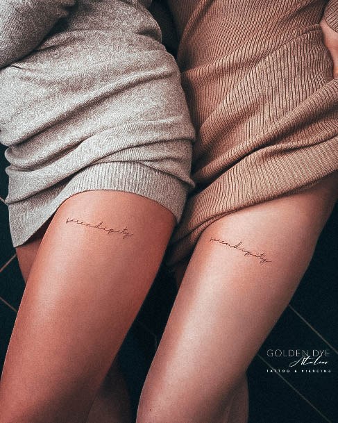 Friendship Tattoo Feminine Designs