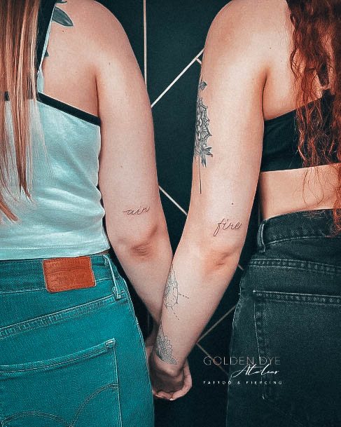 Friendship Womens Tattoo Designs