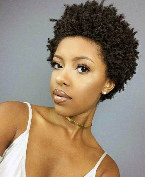 Top 60 Best Short Curly Hairstyles For Black Women - Naturally Cute Ideas