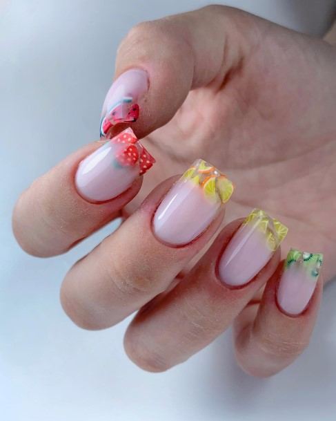 Fruit Female Nail Designs