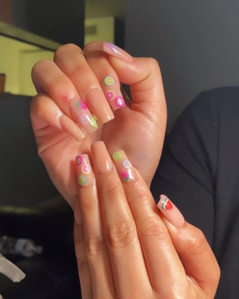 Fruit Nails Feminine Ideas