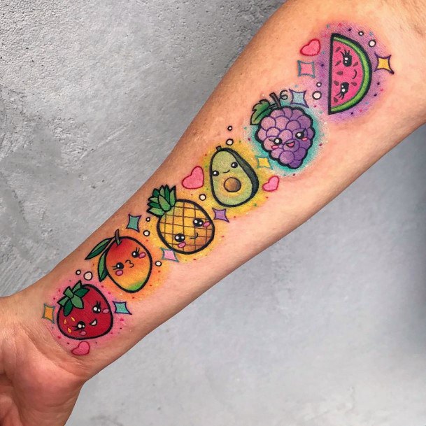 Fruit Tattoos For Girls