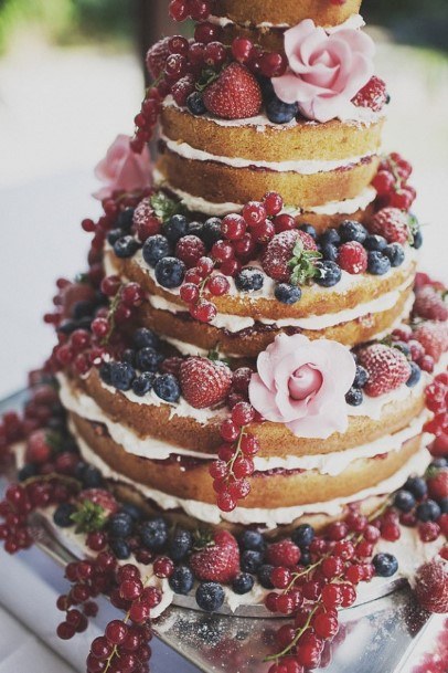 Fruit Wedding Cake Ideas